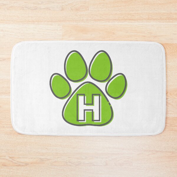Item preview, Green Paw Monogram H designed and sold by Coffee Lifestyle.