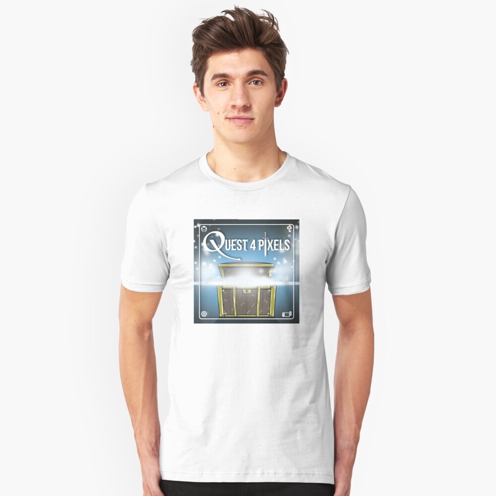 Quest 4 Pixels Classic Slim Fit T-Shirt