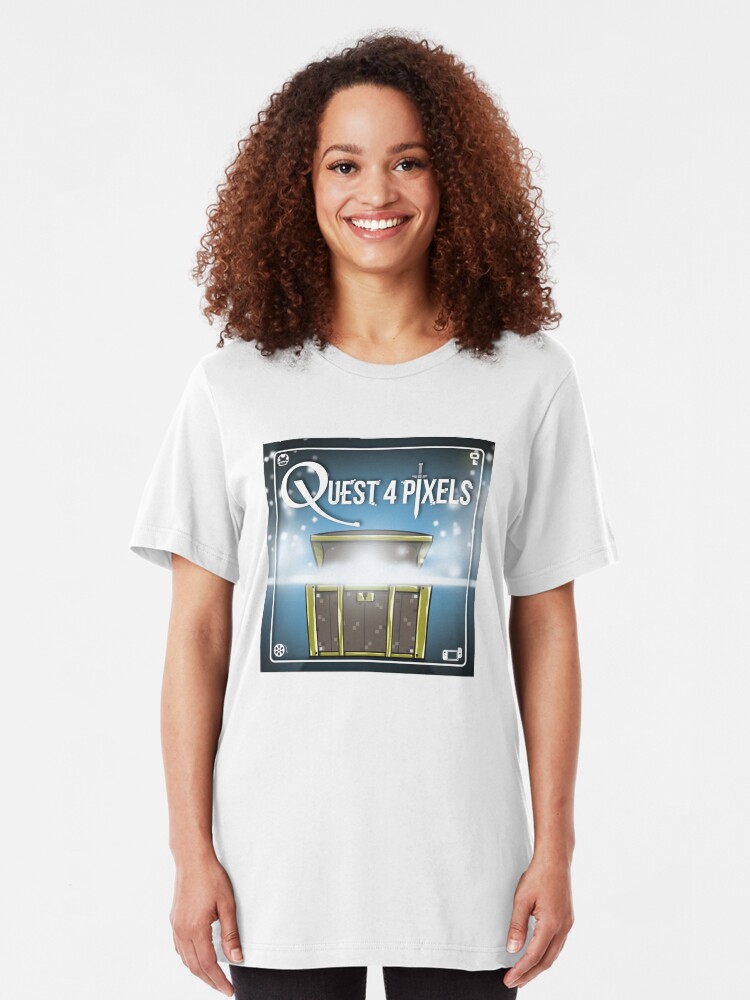 Alternate view of Quest 4 Pixels Classic Slim Fit T-Shirt