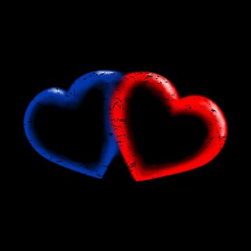 Artwork thumbnail, Two Hearts by Dave Jo