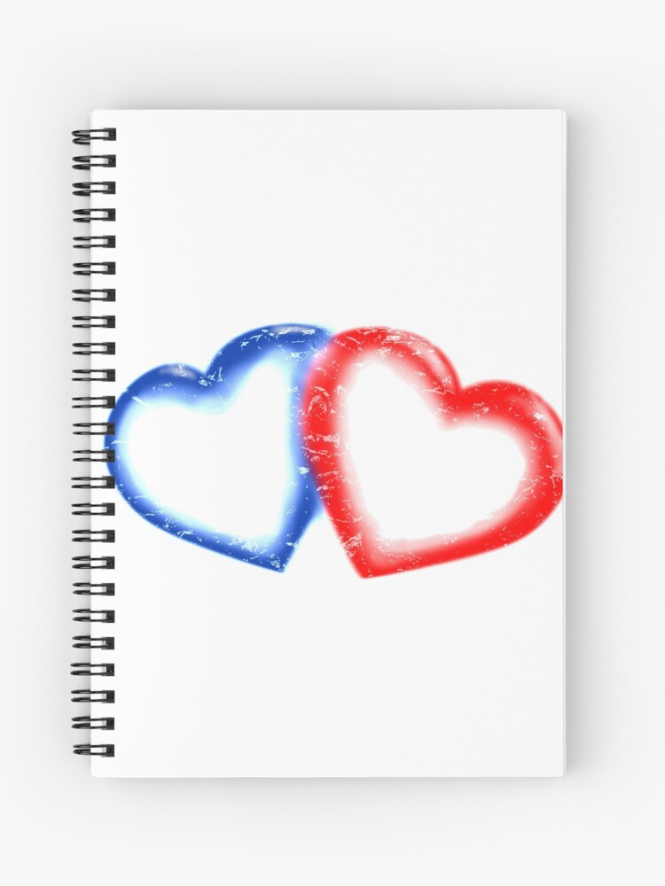 Thumbnail 1 of 3, Journal, Two Hearts designed and sold by davidjo.