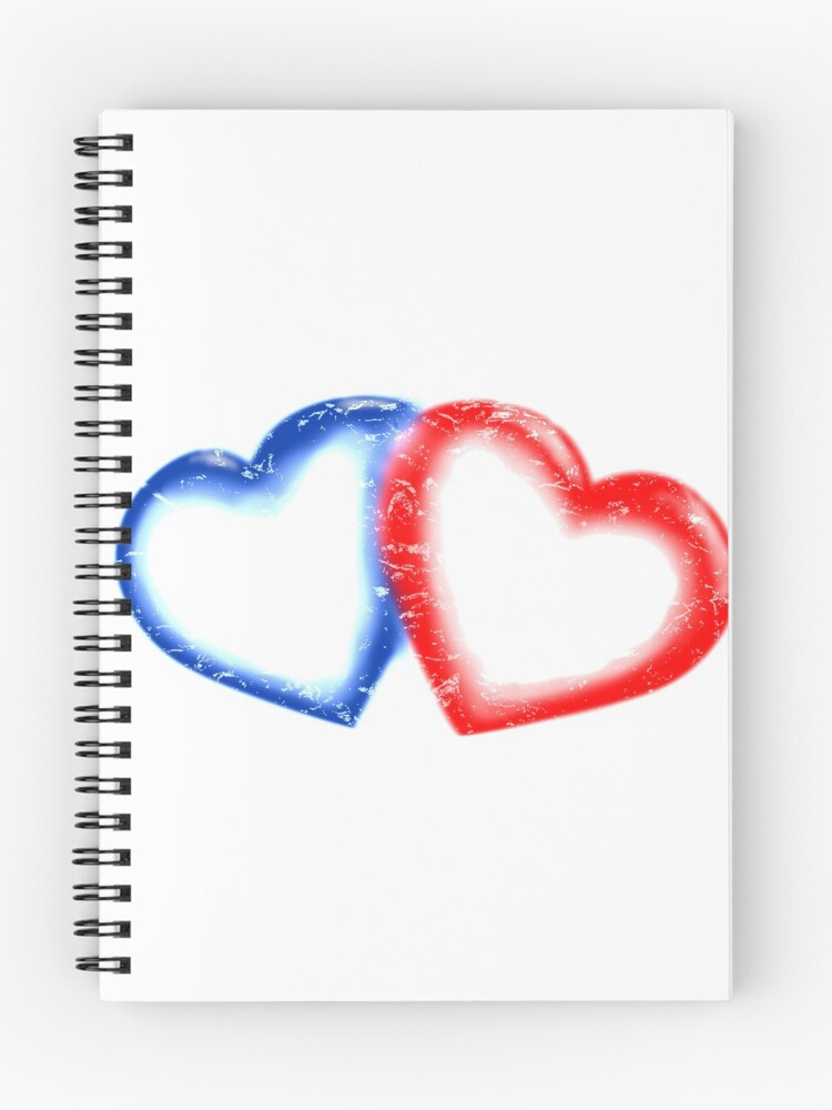Thumbnail 1 of 3, Journal, Two Hearts designed and sold by davidjo.