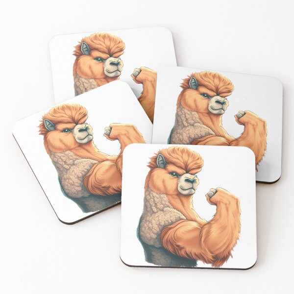 Item preview, Gymnastic alpaca designed and sold by CarloSinatra.