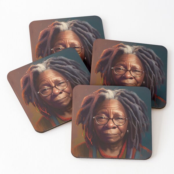 Item preview, Whoopi Goldberg inspired digital art / illustration designed and sold by Milpajg.