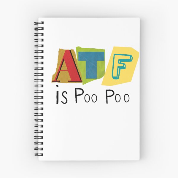 Item preview, ATF is poo poo t-shirt designed and sold by agacoin.