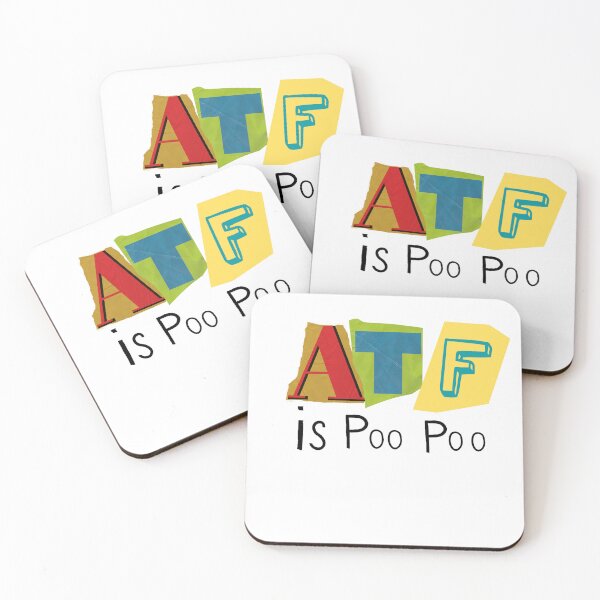 Item preview, ATF is poo poo t-shirt designed and sold by agacoin.