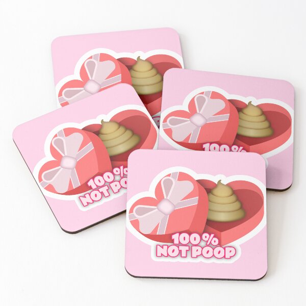 Item preview, Valentine Art - 100% Not Poop designed and sold by Figuros.