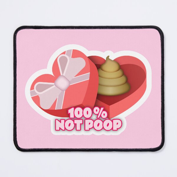 Item preview, Valentine Art - 100% Not Poop designed and sold by Figuros.