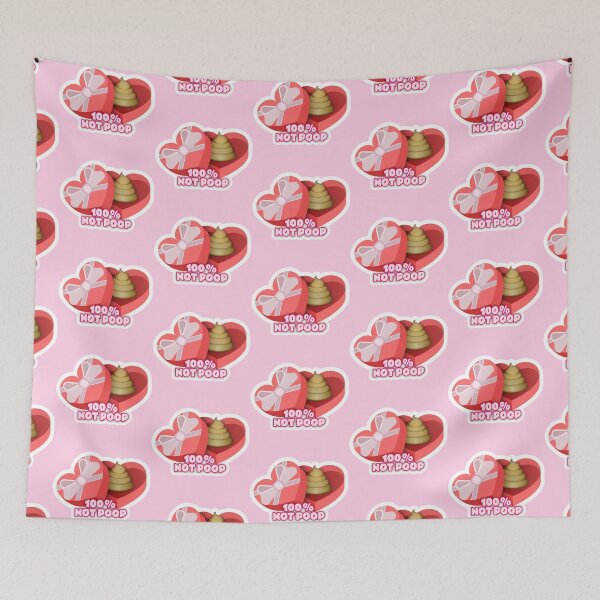 Item preview, Valentine Art - 100% Not Poop designed and sold by Figuros.