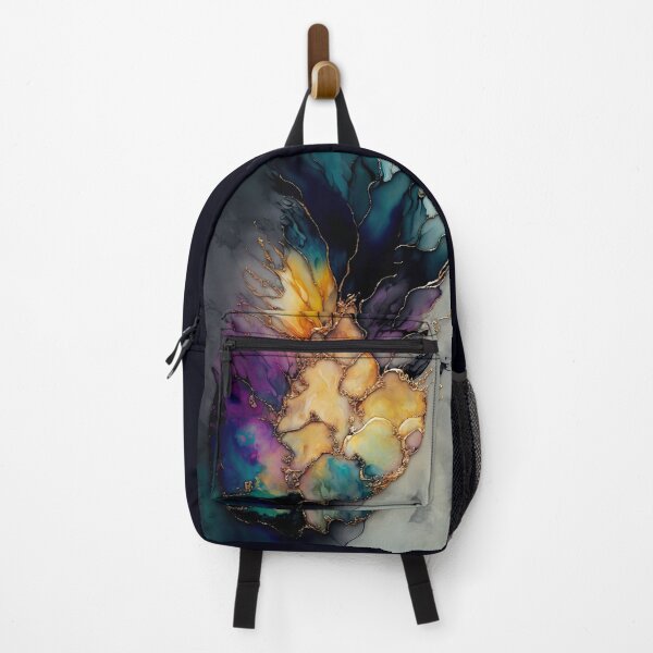 Item preview, Pineapple Season - Abstract Alcohol Ink Resin Art designed and sold by inkvestor.