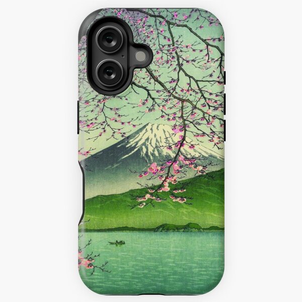 Item preview, Mount Fuji & Cherry Blossoms designed and sold by Magbees.