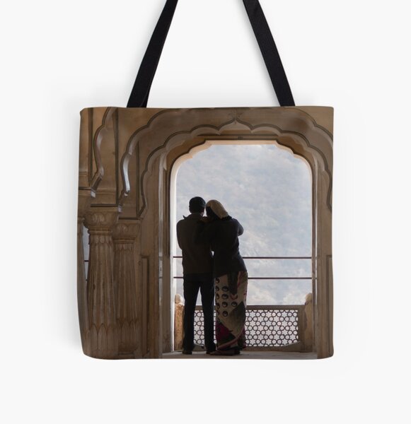 Lovely India All Over Print Tote Bag