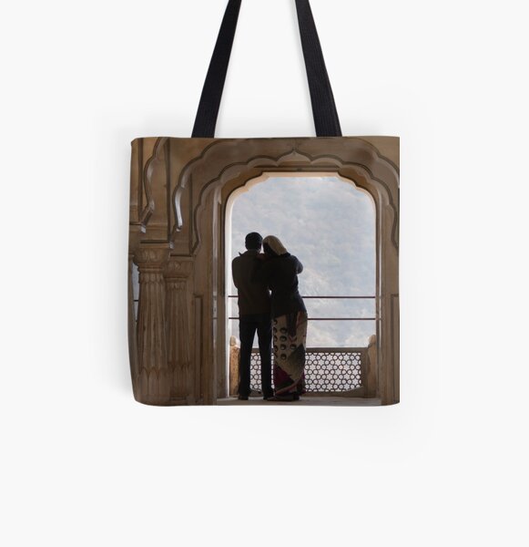 Lovely India All Over Print Tote Bag