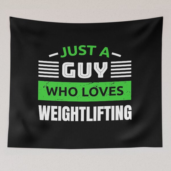 Item preview, Just a guy who loves weightlifting designed and sold by FurioInc.