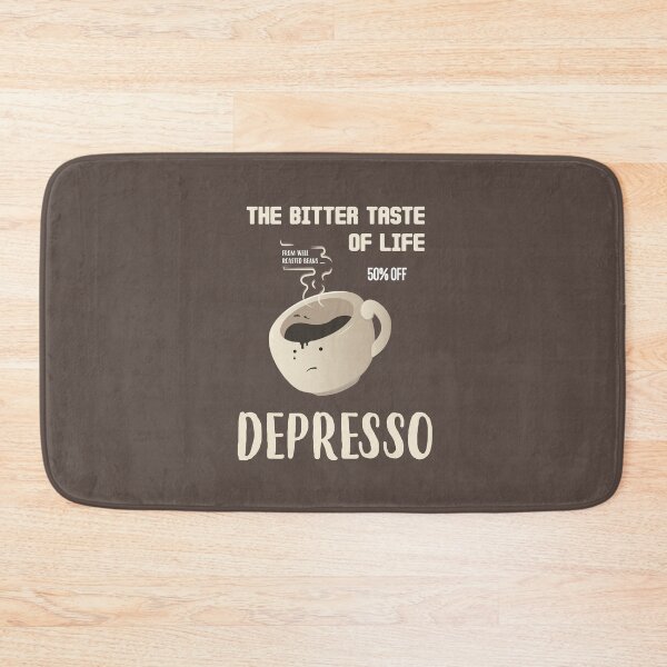 Item preview, The Bitter Taste Of Life Depresso designed and sold by Marzuqi Che Rose.