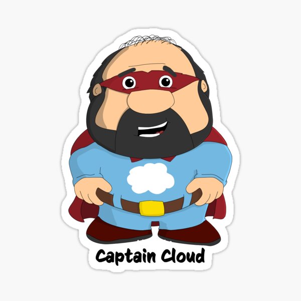 Captain Cloud 2023 Sticker