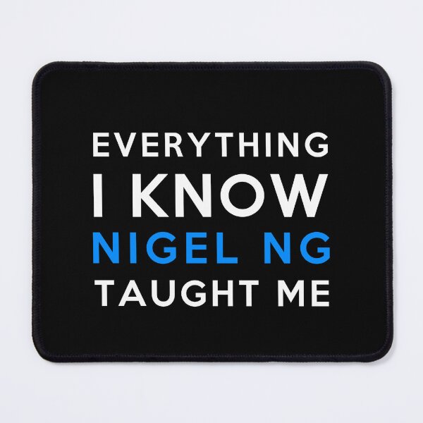 Item preview, Nigel Ng - Everything i know designed and sold by 2Girls1Shirt.