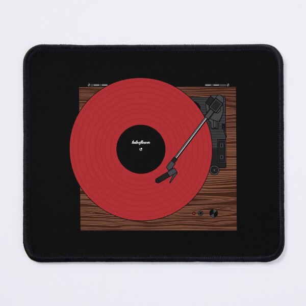 Item preview, Record Player - Red Vinyl with Black Label designed and sold by halveflower.