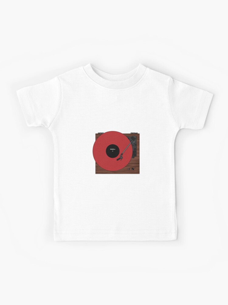 Red vinyl hot sale shirt