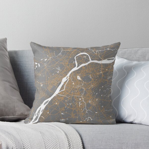 Item preview, Nanjing City Map of Jiangsu, China - Bauhaus designed and sold by deMAP.
