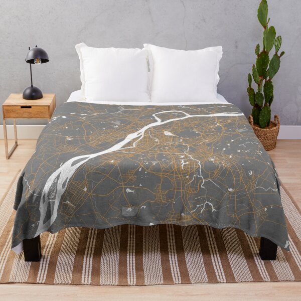 Item preview, Nanjing City Map of Jiangsu, China - Bauhaus designed and sold by deMAP.