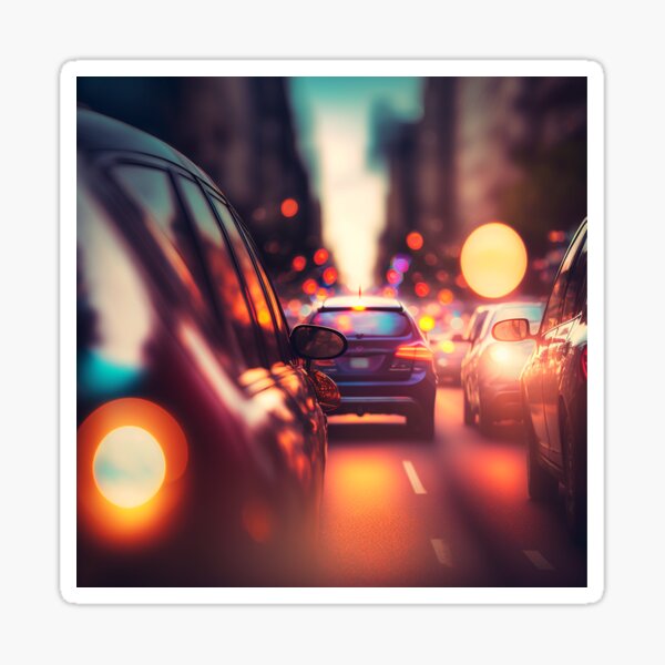 Item preview, City Street at MAGIC HOUR  designed and sold by CleverCulture.
