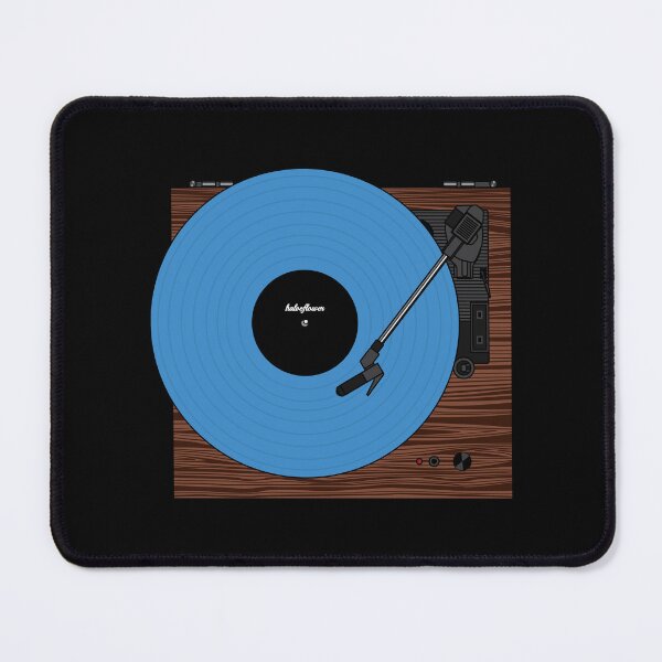 Item preview, Record Player - Blue Vinyl with Black Label designed and sold by halveflower.