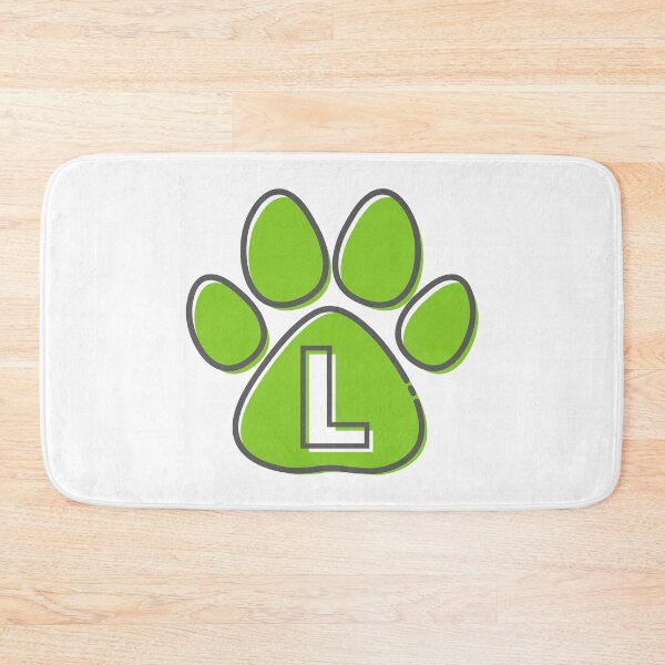 Item preview, Green Paw Monogram L designed and sold by Coffee Lifestyle.