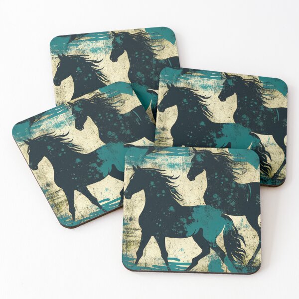 Item preview, Grunge Horses designed and sold by SamJanner.