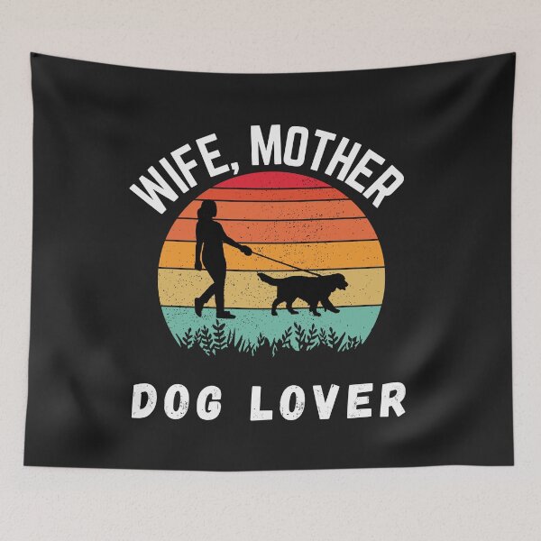 Item preview, Wife, Mother Dog Lover designed and sold by Lorify.