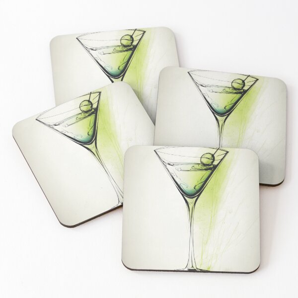 Item preview, Classic Elegance: The Martini Cocktail in Stylized Sketch designed and sold by fi-generations.