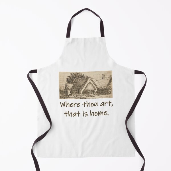 Item preview, Where Thou Art That Is Home - Home Quote  designed and sold by CrankyOldDude.