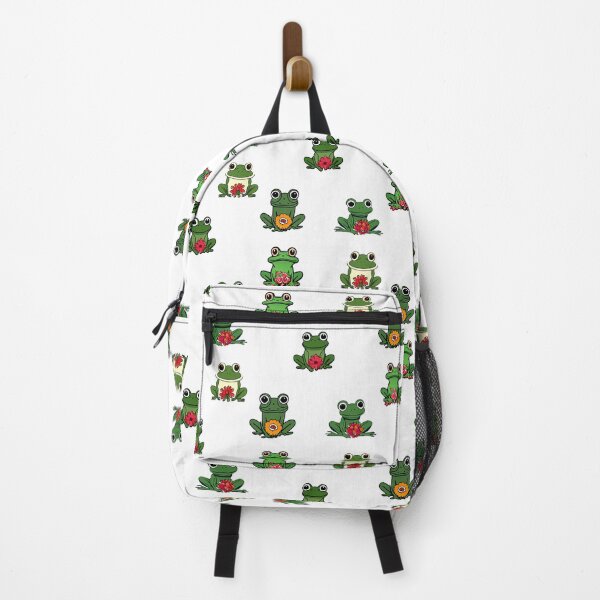 Item preview, Cute frog with flower designed and sold by DopeDesign111.