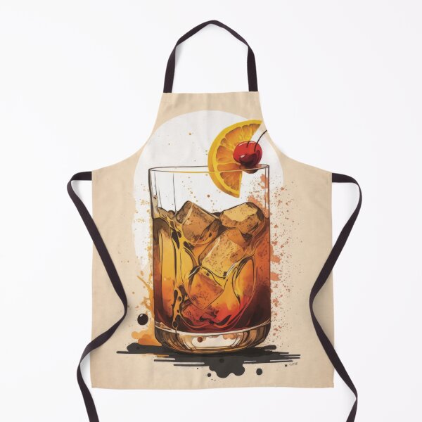 Item preview, Vintage Vibes: The Old Fashioned Cocktail in Rustic Sketch designed and sold by fi-generations.