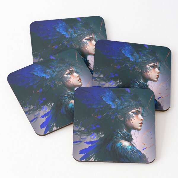 Item preview, Fantasy Portrait Blue Fairy designed and sold by JaiKingsdale.