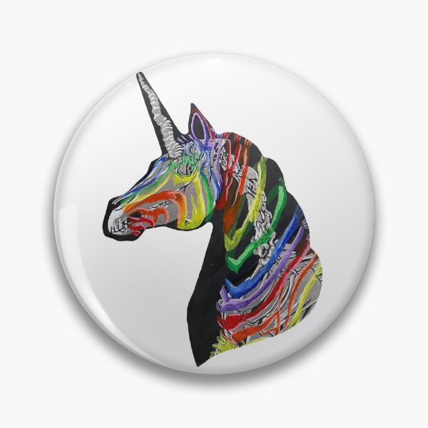 Item preview, Rainbow Zebra Unicorn designed and sold by RaLiz.