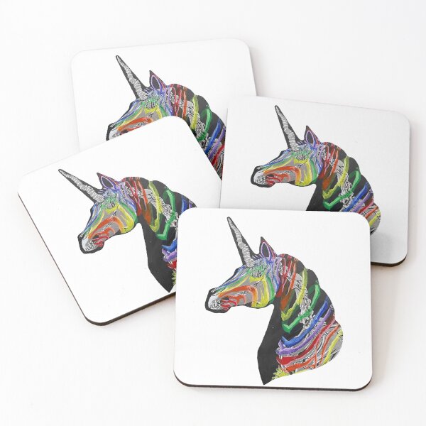Item preview, Rainbow Zebra Unicorn designed and sold by RaLiz.