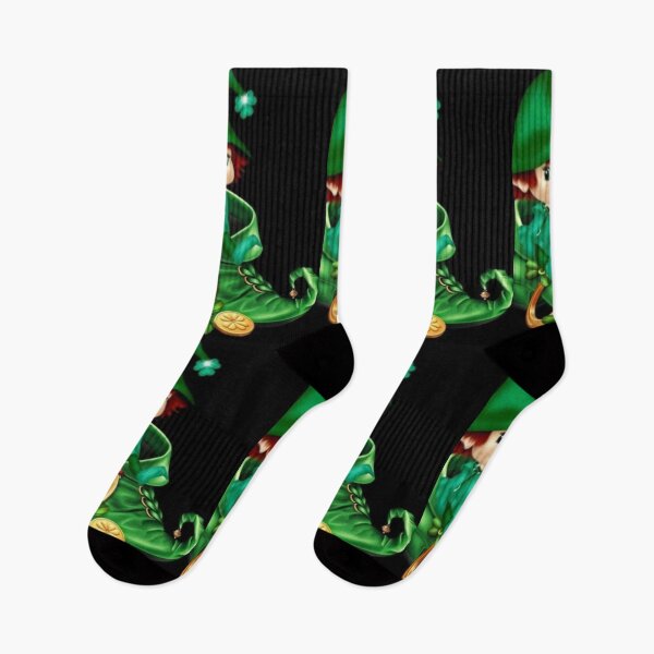 Artikelvorschau, Schöne kleine grüne St. Patrick's Elfen in grünen St. Patrick's Blumenschuhe sind absolut erstaunlich entworfen und verkauft von Tiannalaw.