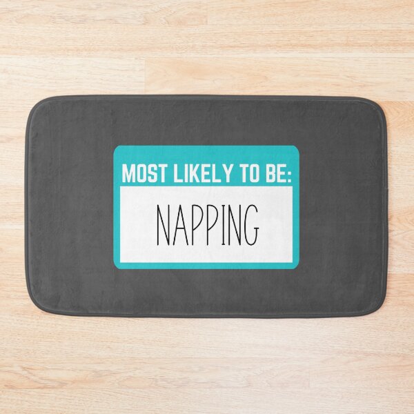 Item preview, Most Likely to be Napping designed and sold by KGoPrintables.