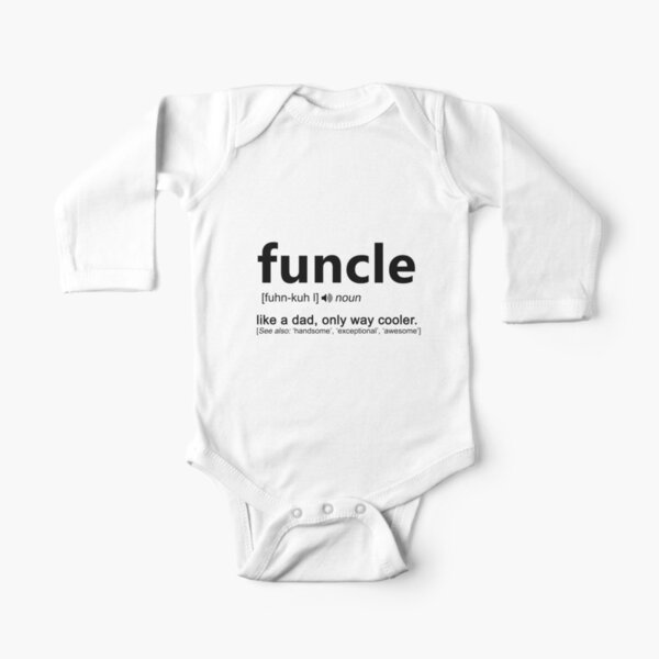funny uncle baby onesies