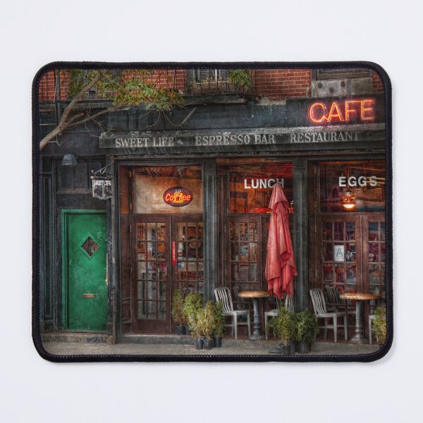 Item preview, New York - Store - Greenwich Village - Sweet Life Cafe designed and sold by Mike Savad Photography.