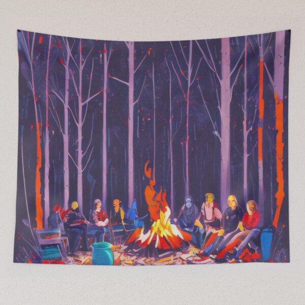 Item preview, Flickering Flames - A Night of Storytelling designed and sold by WBP Mart.