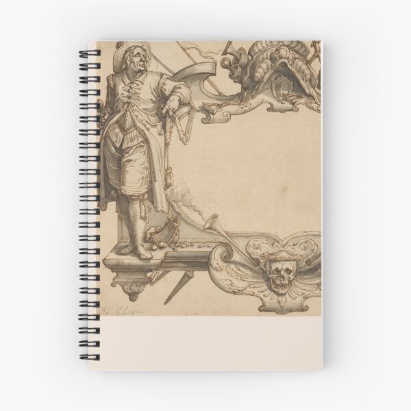 Item preview, Design for the Title Page of ‘The Exercise of Cavalry’ (1598–1599) Jacob de Gheyn II (Dutch, c. 1565 – 1629) designed and sold by GrandBlueDesign.