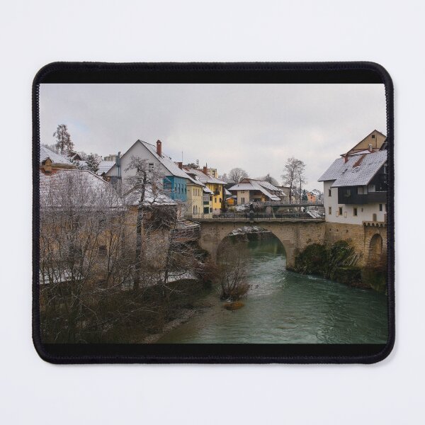 Item preview, Snowy Skofja Loka in Slovenia designed and sold by jojobob.