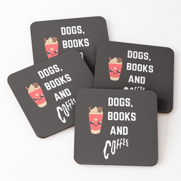 Item preview, Dogs, Books and Coffee designed and sold by Lorify.
