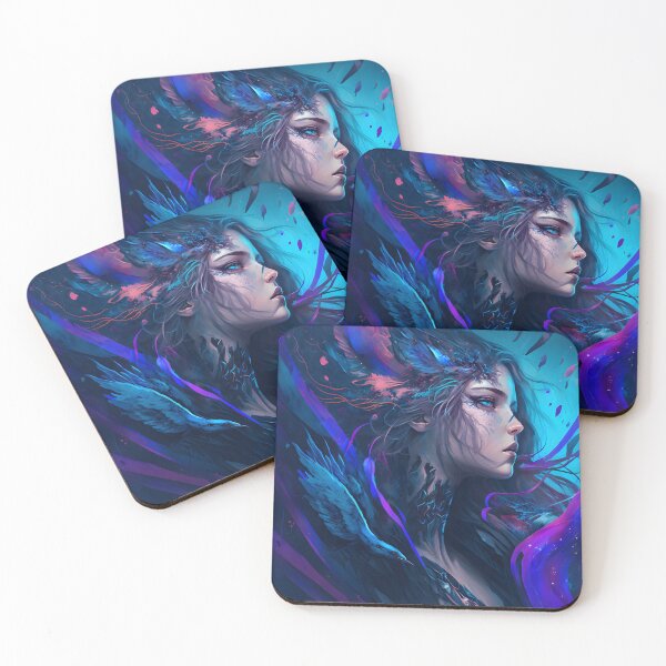Item preview, Fantasy Portrait Blue Angel designed and sold by JaiKingsdale.
