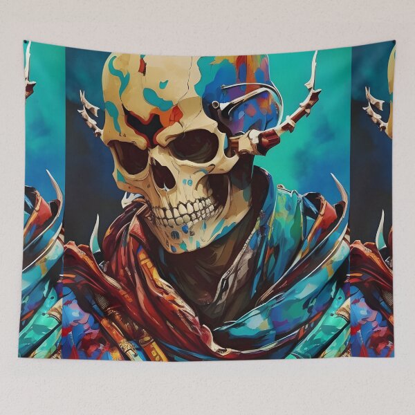 Item preview, Psychedelic Skull #59 designed and sold by mrbribe.