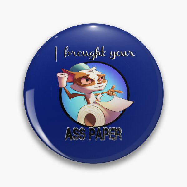 Item preview, I've brought the @$$ paper you needed - toilet cat strikes again designed and sold by LearnedAfter30.