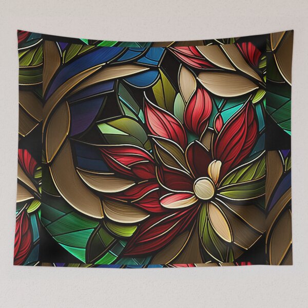 Item preview, Nature's Palette: A Vibrant Exotic Bloom designed and sold by Glassmaster.