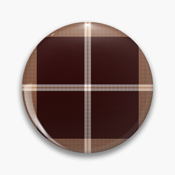 Aperçu de l'œuvre Plaid tartan marron | Motif à rayures moderne et unique créée et vendue par TheWalnut.
